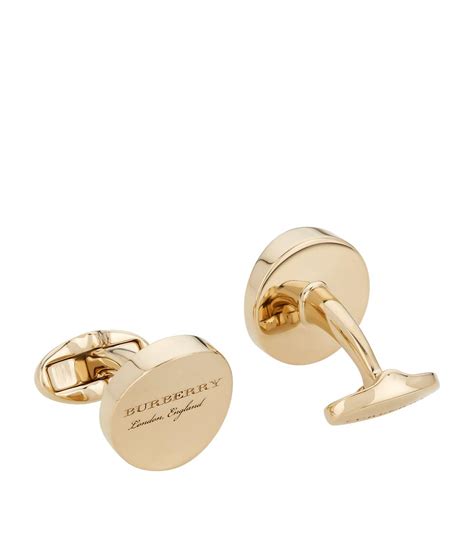 burberry cufflinks gold|burberry cufflinks for sale.